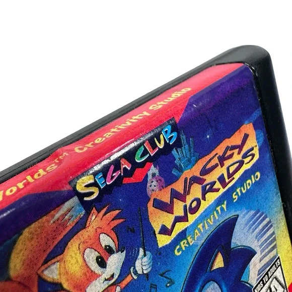 Wacky Worlds Creativity Studio Sega Genesis Game Cartridge Video Game - Picture 5 of 5